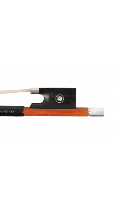 4/4 silver mounted violin bow
