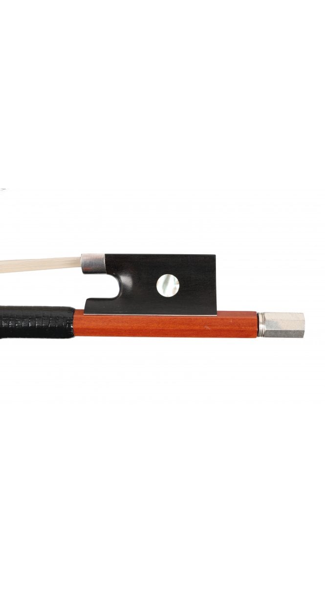 4/4 silver mounted violin bow