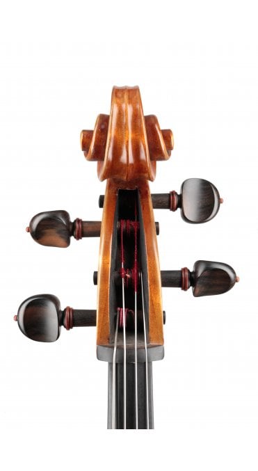 A fine 3/4 cello by the Polish maker Maciej Lacek, dated 2012.