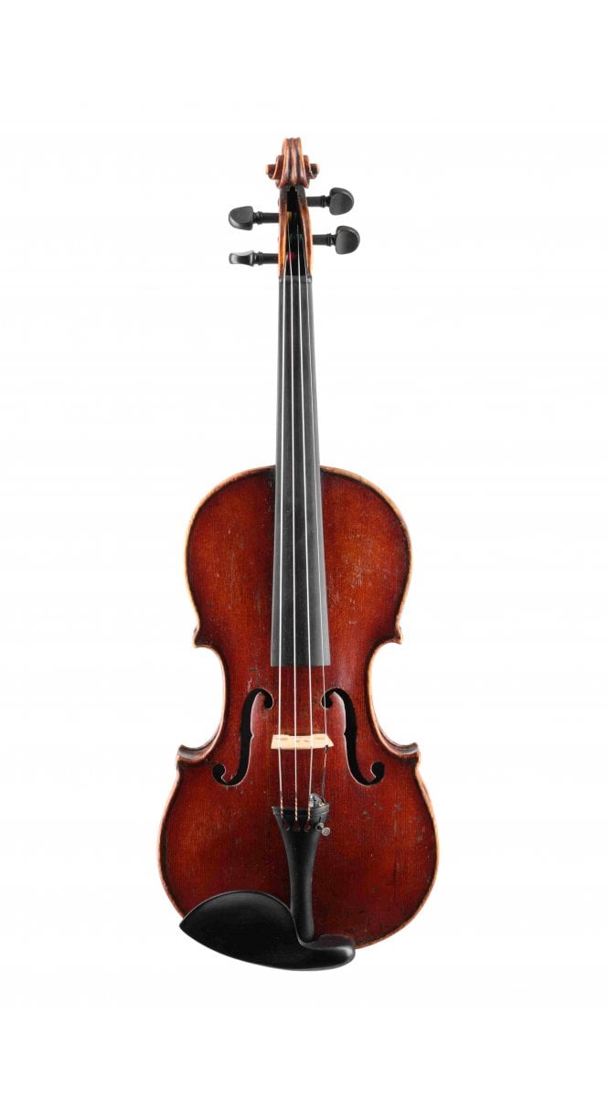 A fine French violin attributed and probably by Jacques Boquay, Paris c.1720.