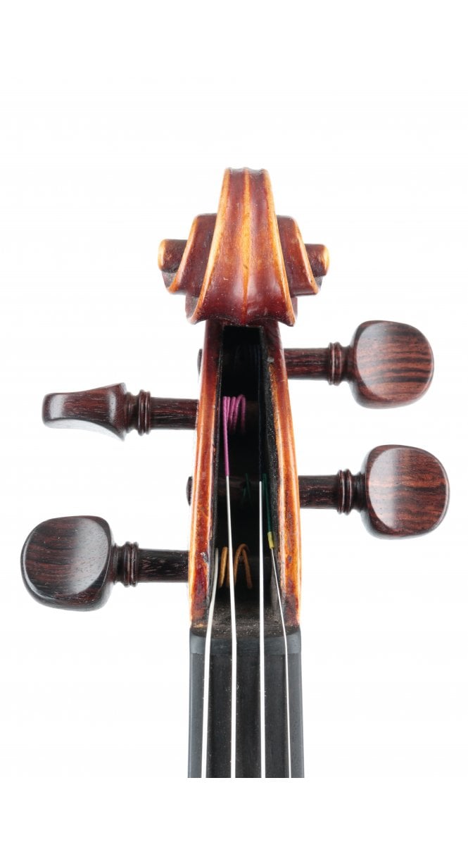 A fine violin by Heinrich Heberlein Jr., Markneukirchen, 1914.