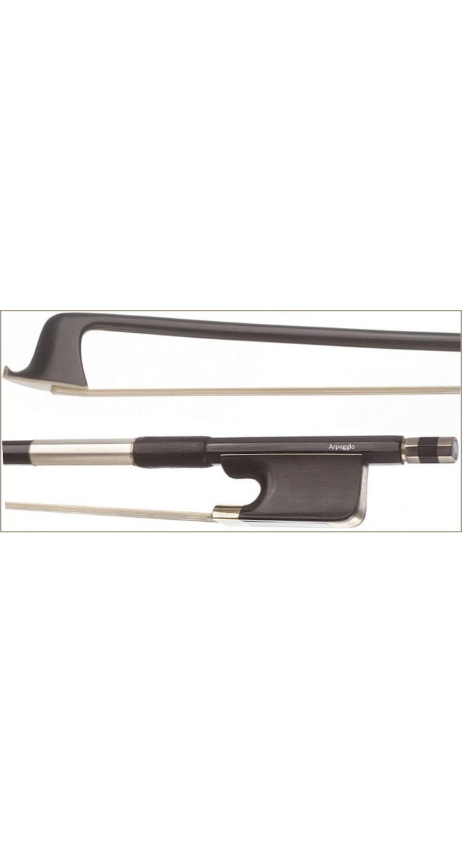 Arpeggio Carbon Fibre Viola Bow 4/4-1/4