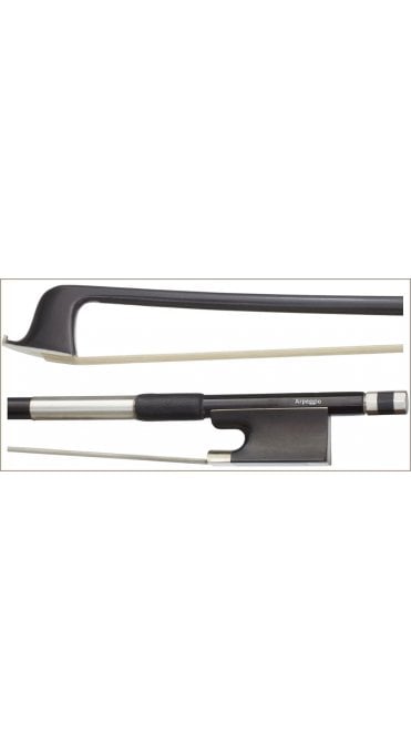 Arpeggio Carbon Fibre Violin Bow 4/4-1/8