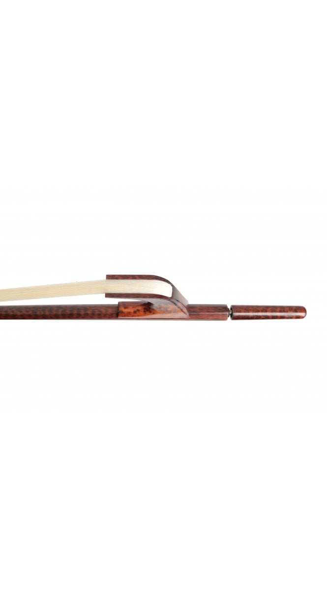 Baroque Double bass bow, snakewood