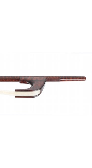 Baroque Double bass bow, snakewood
