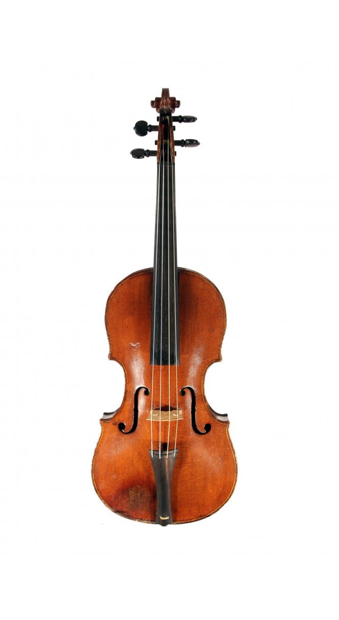 Baroque transitional violin probably by Lockey Hill c.1785