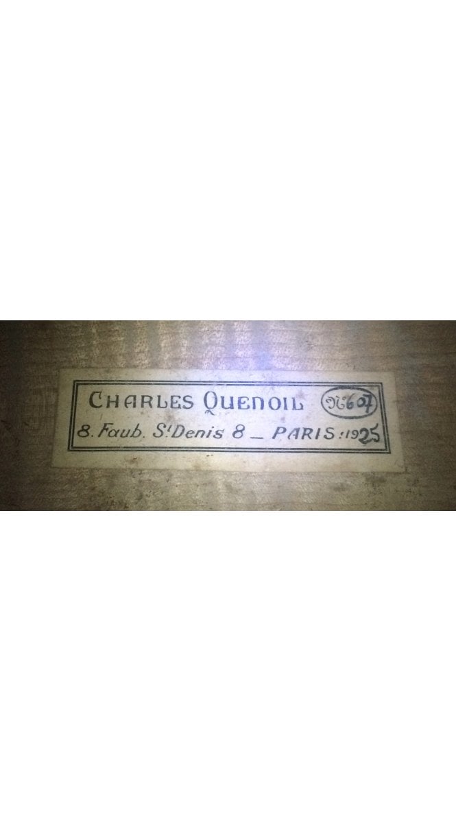 Cello by Charles Quenoil, Paris 1925 no.607