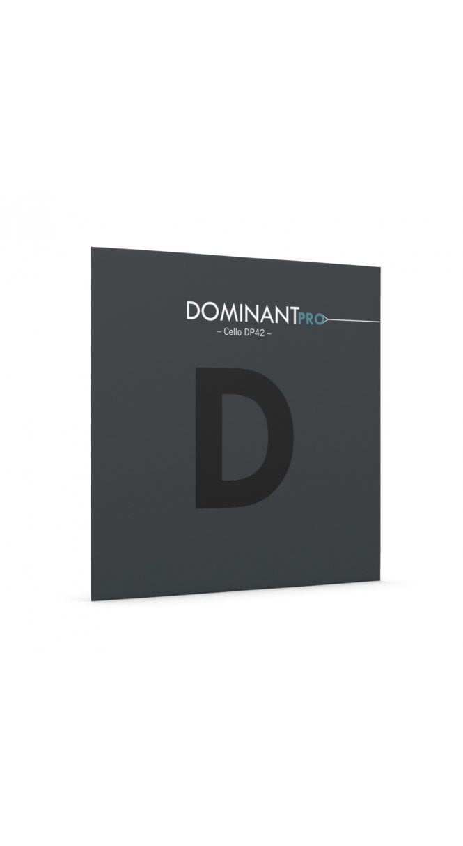 Dominant Pro Cello D 2nd Carbon Steel, Chrome Wound