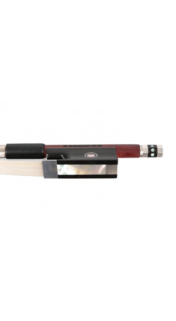 Dörfler No. 21a Pernambuco Violin Bow — Silver Mounted