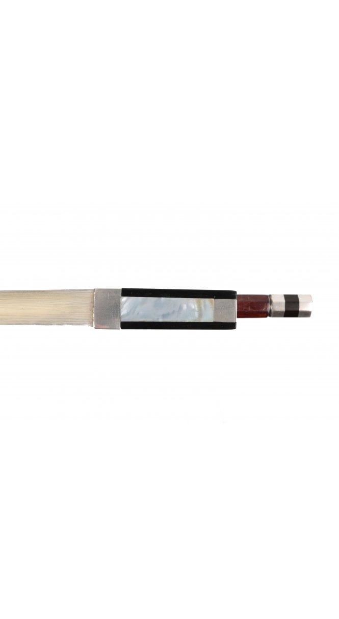 F. C. Pfretzschner silver-mounted violin bow
