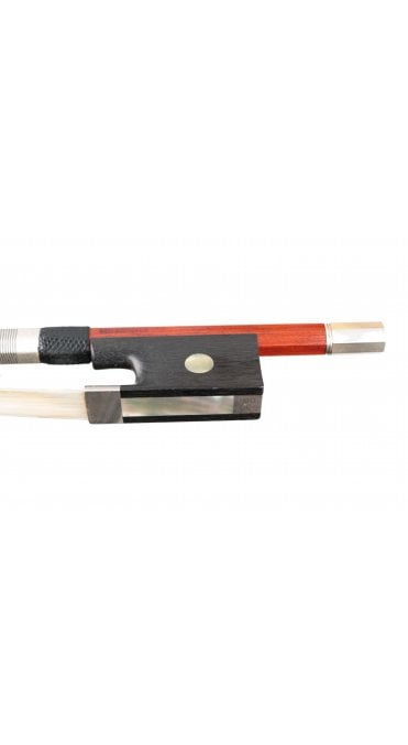 Fine Violin Bow, Silver Mounted by Ben Conover