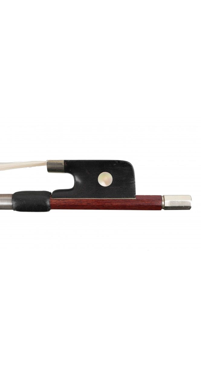 German Nickel Mounted Cello Bow c.1900