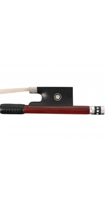 Hidersine Premium Violin Bow, Select Ipe, Silver Mounted