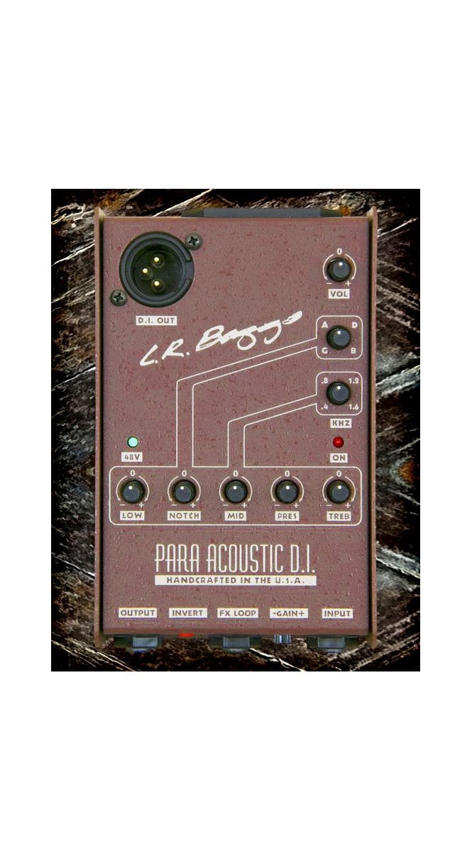 L R Baggs Para Acoustic D I Box External Parametric 5 Bal.Nd EQ/D