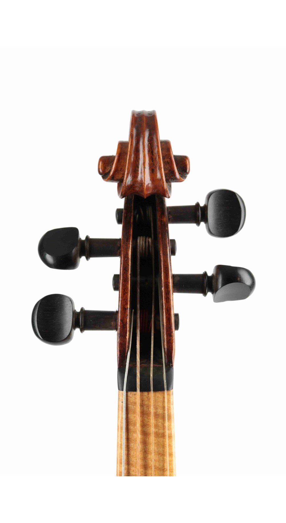 Old English Baroque violin, Labelled 'John Johnson', c1770-80