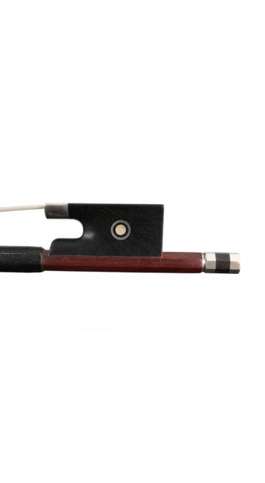 Silver-mounted violin bow by Mathias Thoma