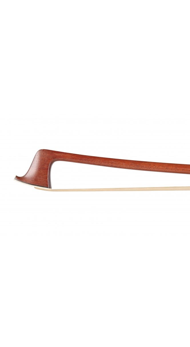 silver-mounted violin bow by Walter Herrmann, Krasná Lípa (Schönlinde), early–mid 20th century