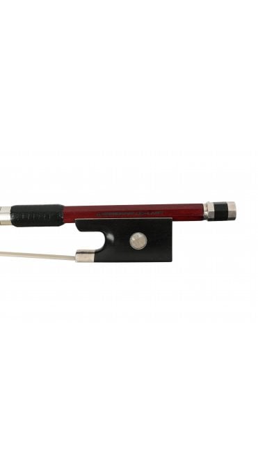 violin bow 4/4 stamped J. Thibouvillle-Lamy, round stick (comes with green bow case, sleeve and paper)